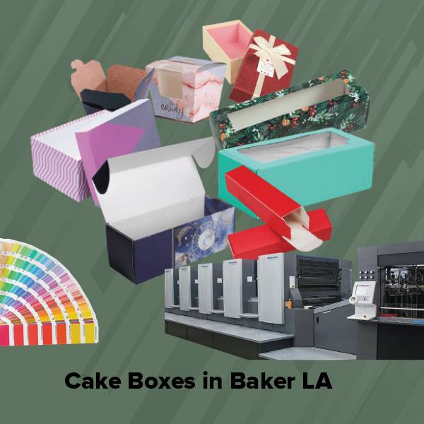 Cake boxes in baker la