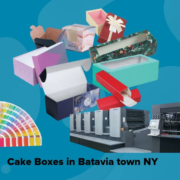 Cake boxes in batavia town ny
