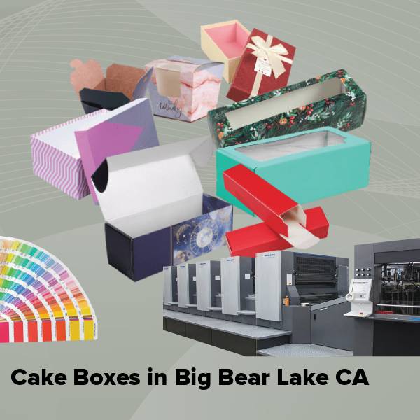 Cake boxes in big bear lake ca