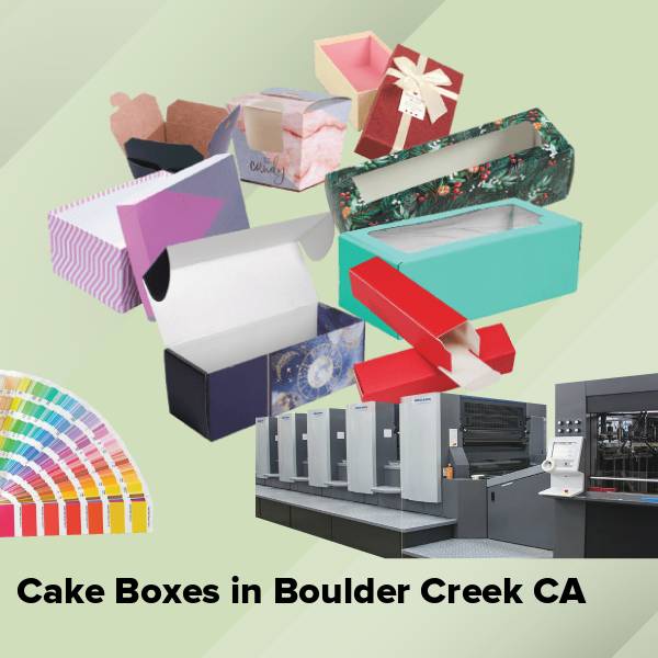 Cake boxes in boulder creek ca