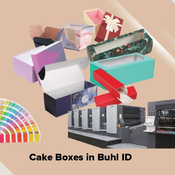 Cake boxes in buhl id