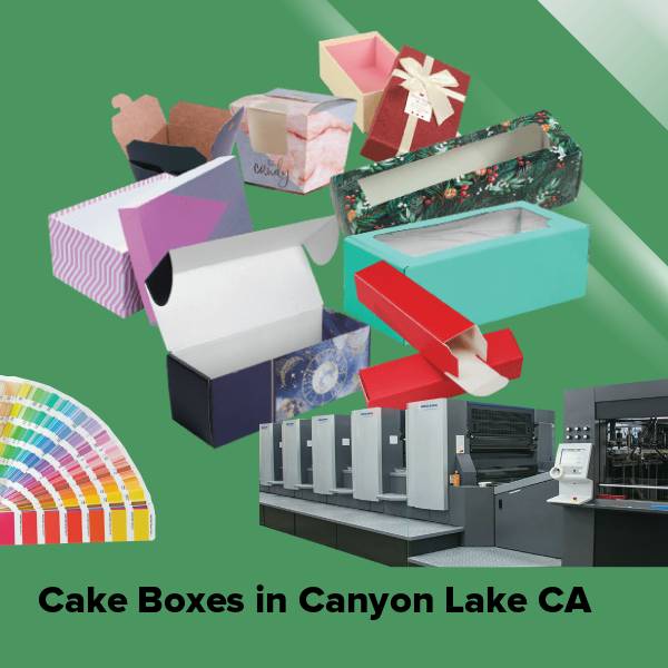 Cake boxes in canyon lake ca