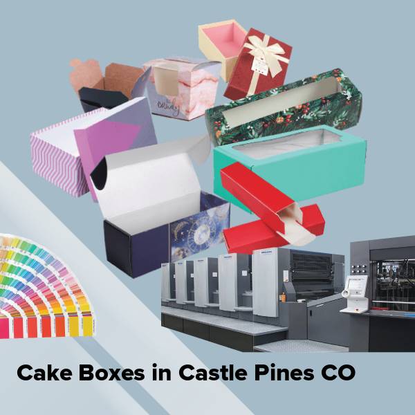 Cake boxes in castle pines co