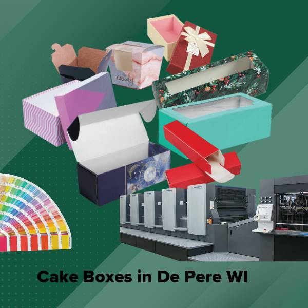 Cake boxes in de pere wi