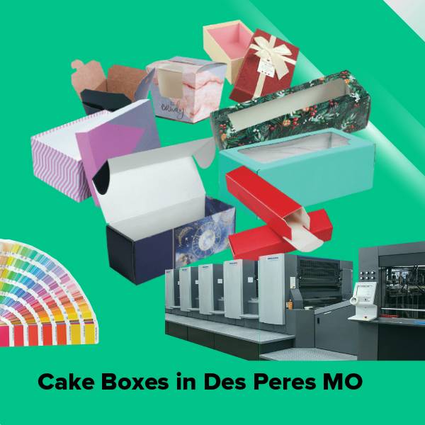 Cake boxes in des peres mo