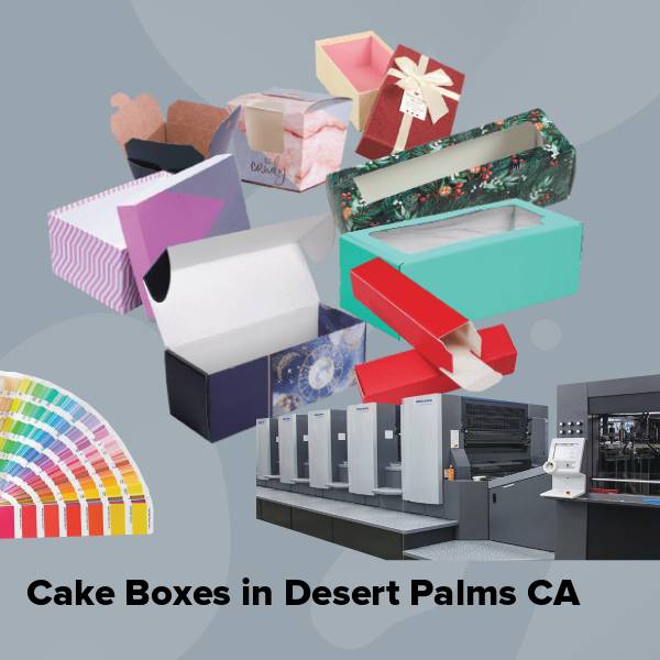 Cake boxes in desert palms ca