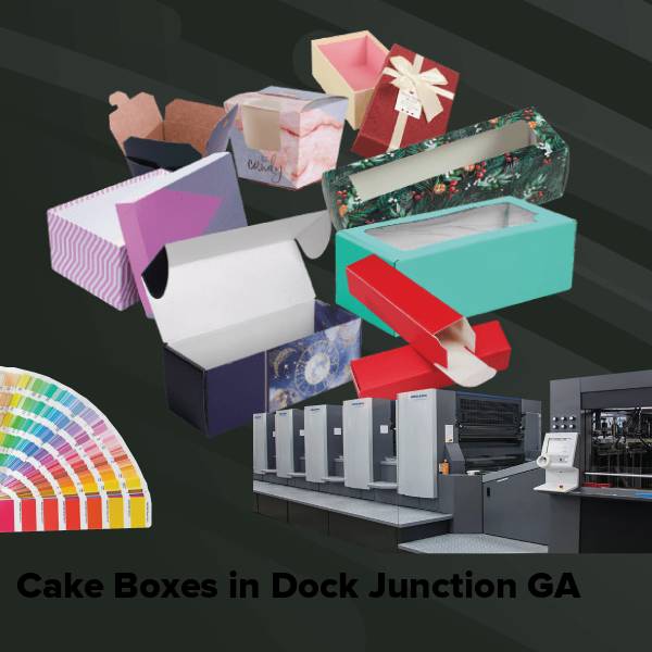 Cake boxes in dock junction ga