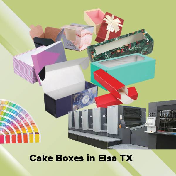 Cake boxes in elsa tx