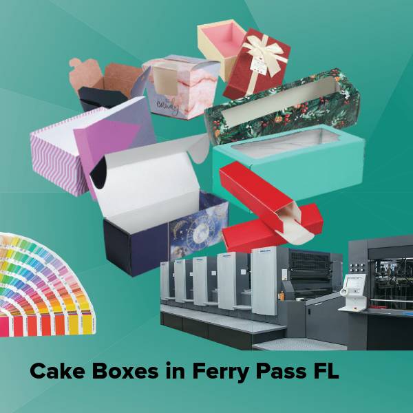 Cake boxes in ferry pass fl