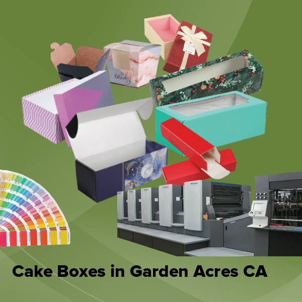 Cake boxes in garden acres ca