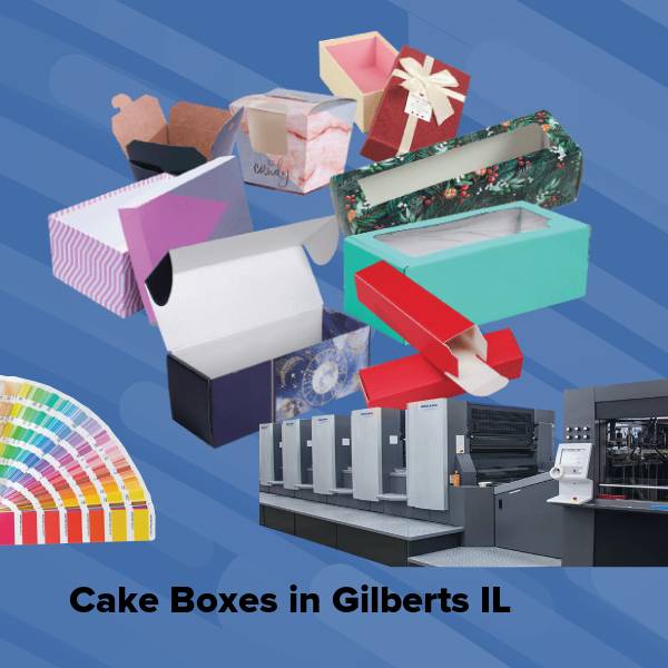 Cake boxes in gilberts il