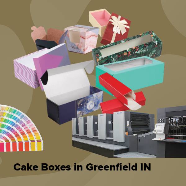 Cake boxes in greenfield in