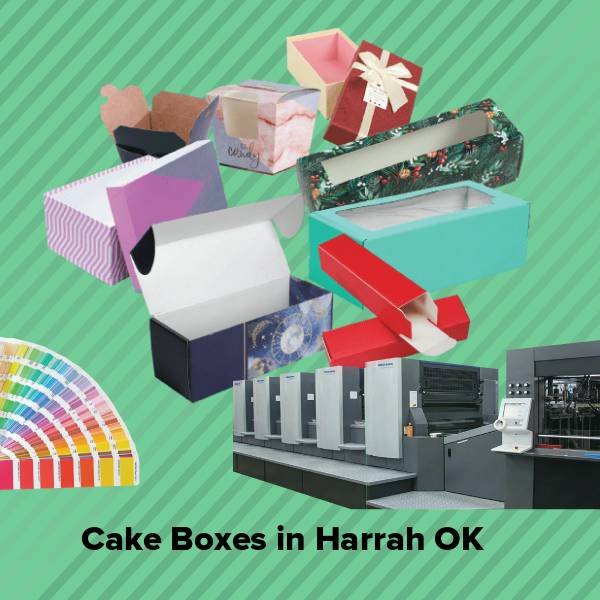 Cake boxes in harrah ok
