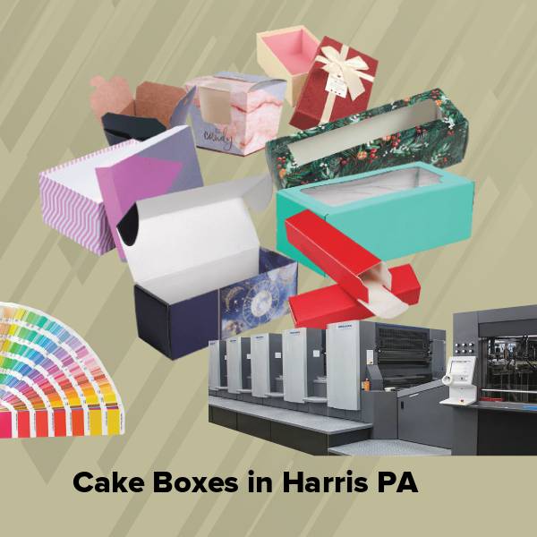 Cake boxes in harris pa
