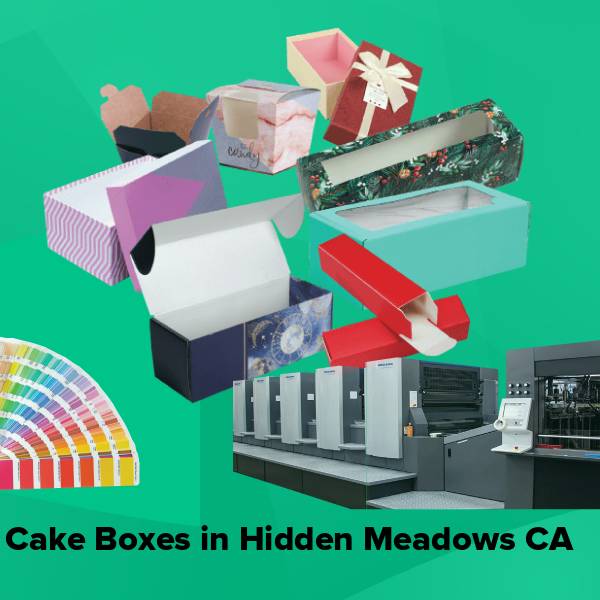 Cake boxes in hidden meadows ca