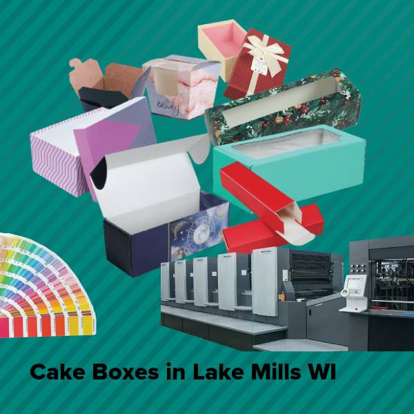 Cake boxes in lake mills wi