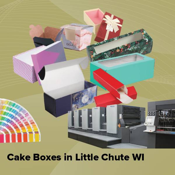 Cake boxes in little chute wi
