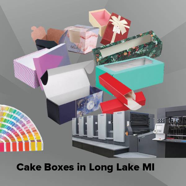 Cake boxes in long lake mi