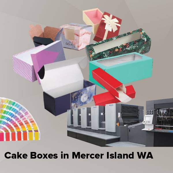 Cake boxes in mercer island wa