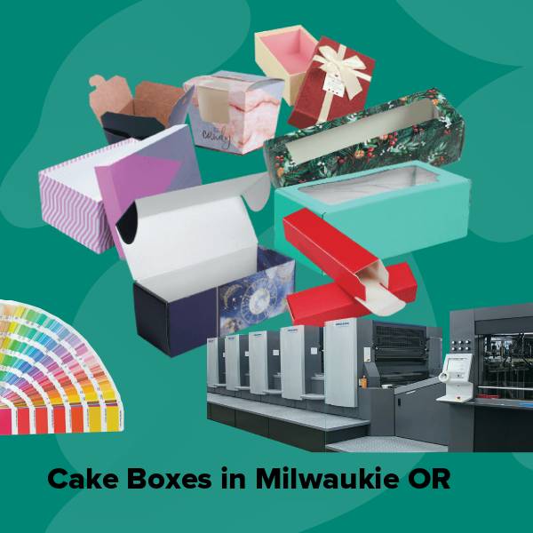 Cake boxes in milwaukie or
