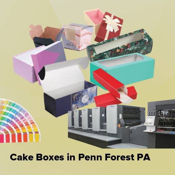 Cake boxes in penn forest pa