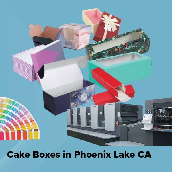 Cake boxes in phoenix lake ca