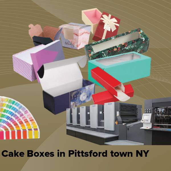 Cake boxes in pittsford town ny