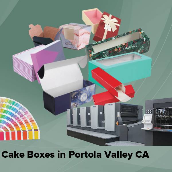 Cake boxes in portola valley ca