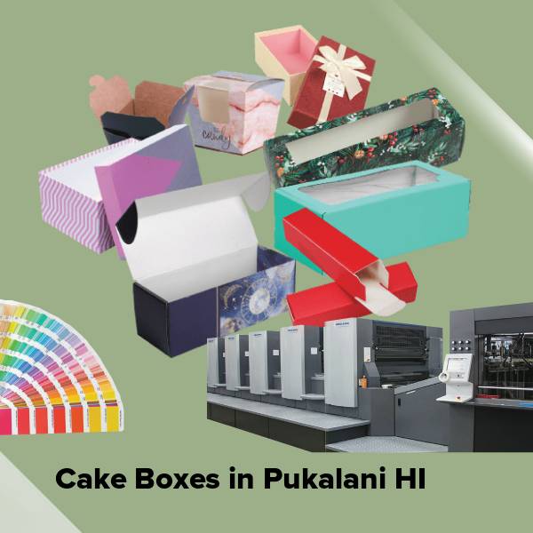 Cake boxes in pukalani hi