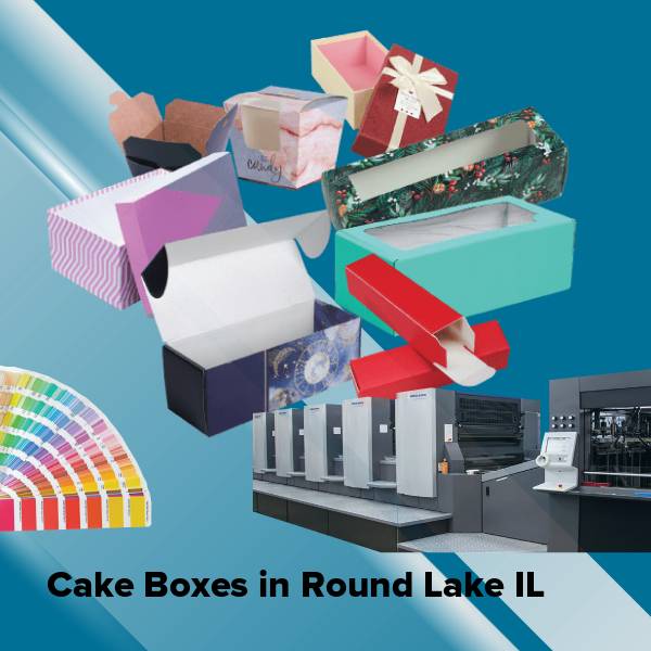 Cake boxes in round lake il