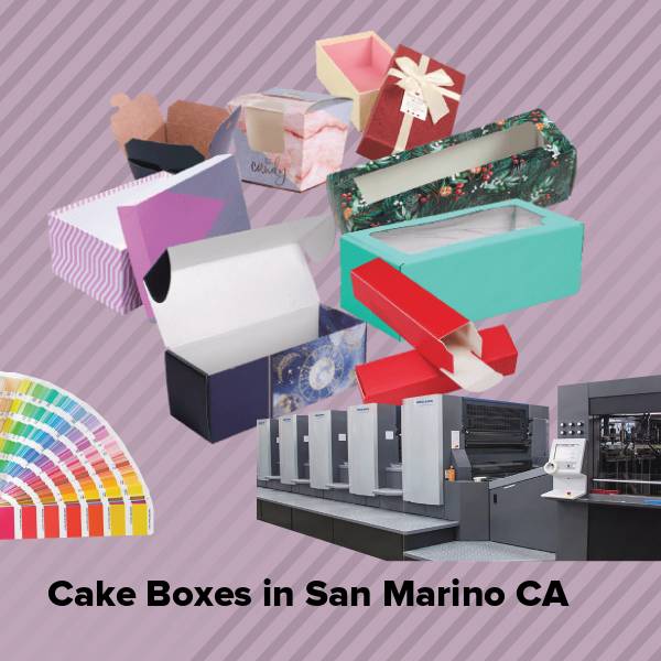 Cake boxes in san marino ca