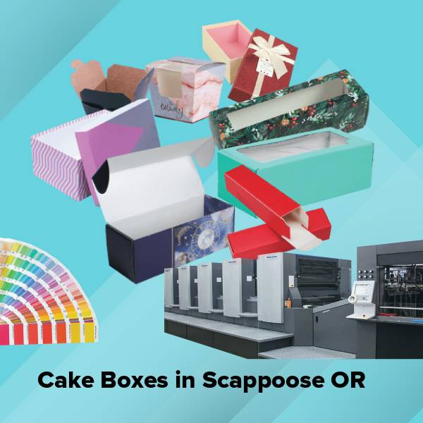 Cake boxes in scappoose or