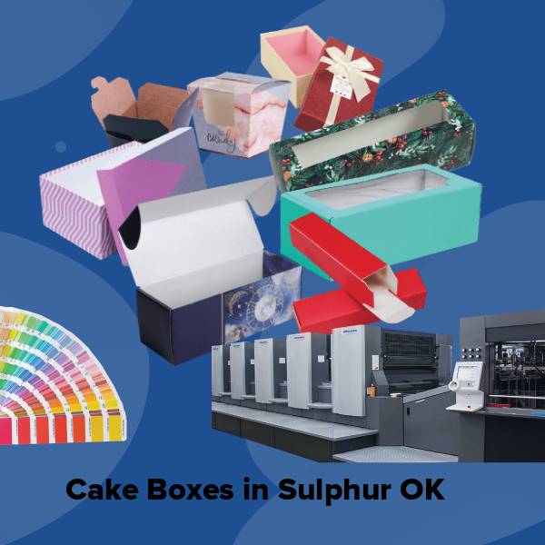 Cake boxes in sulphur ok