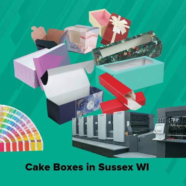 Cake boxes in sussex wi