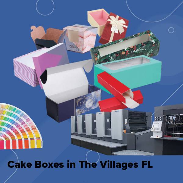 Cake boxes in the villages fl
