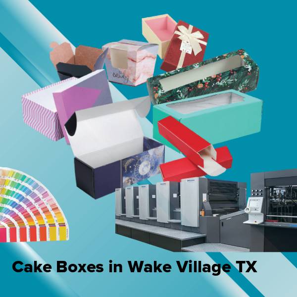 Cake boxes in wake village tx