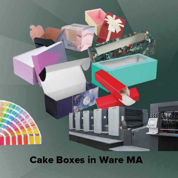 Cake boxes in ware ma