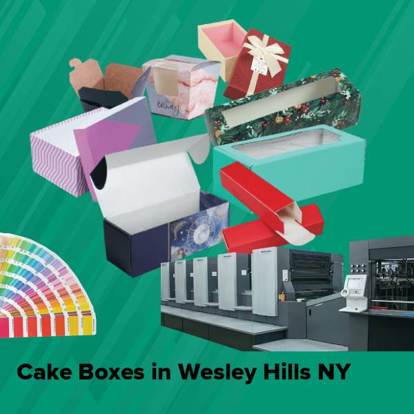 Cake boxes in wesley hills ny