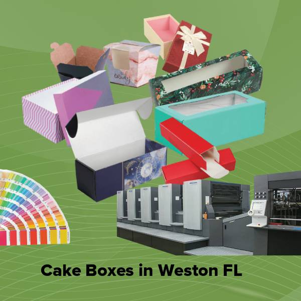 Cake boxes in weston fl