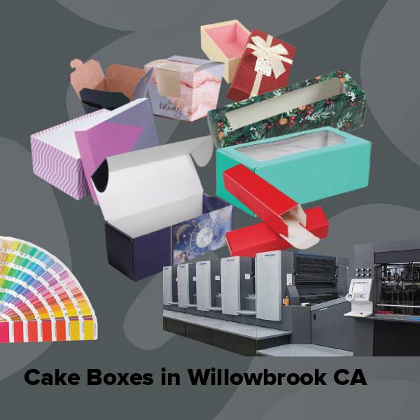 Cake boxes in willowbrook ca
