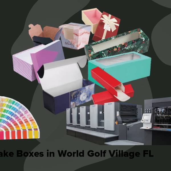 Cake boxes in world golf village fl