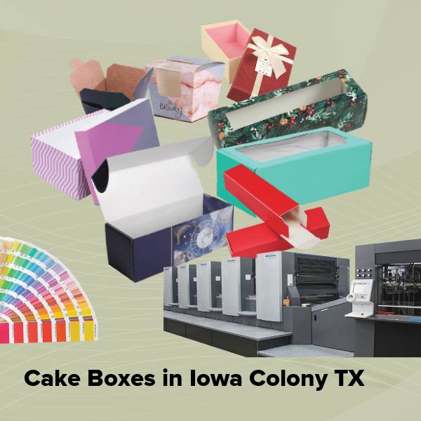 Cake boxes in iowa colony tx