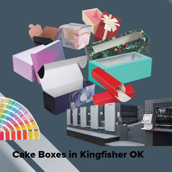 Cake boxes in kingfisher ok