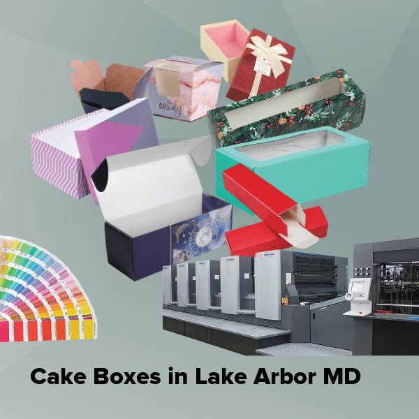 Cake boxes in lake arbor md