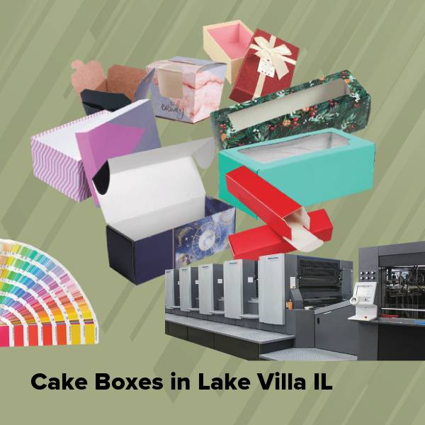 Cake boxes in lake villa il