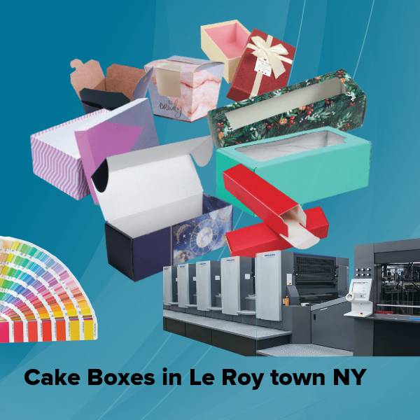 Cake boxes in le roy town ny