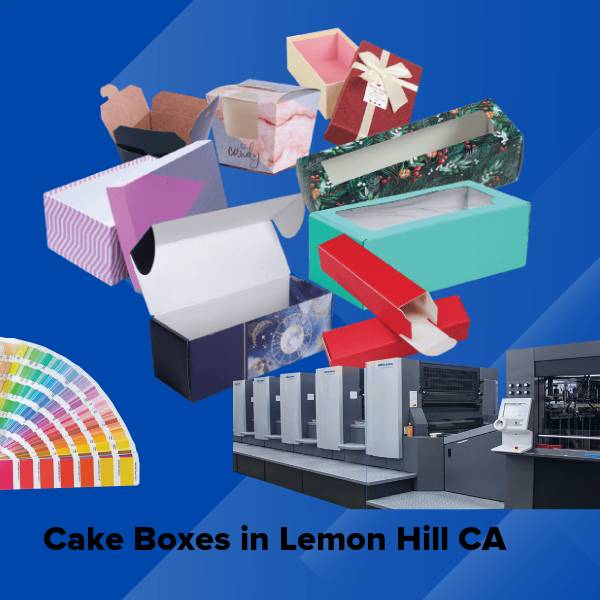 Cake boxes in lemon hill ca
