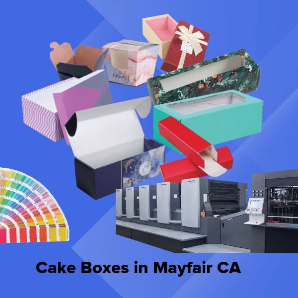 Cake boxes in mayfair ca