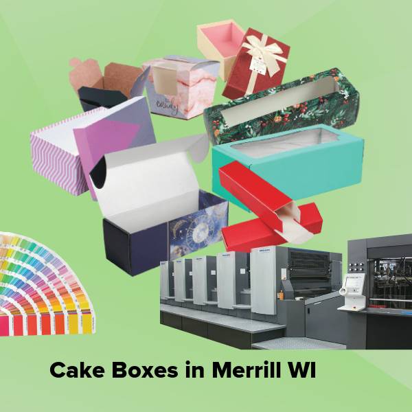 Cake boxes in merrill wi