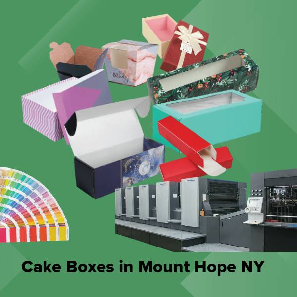 Cake boxes in mount hope ny